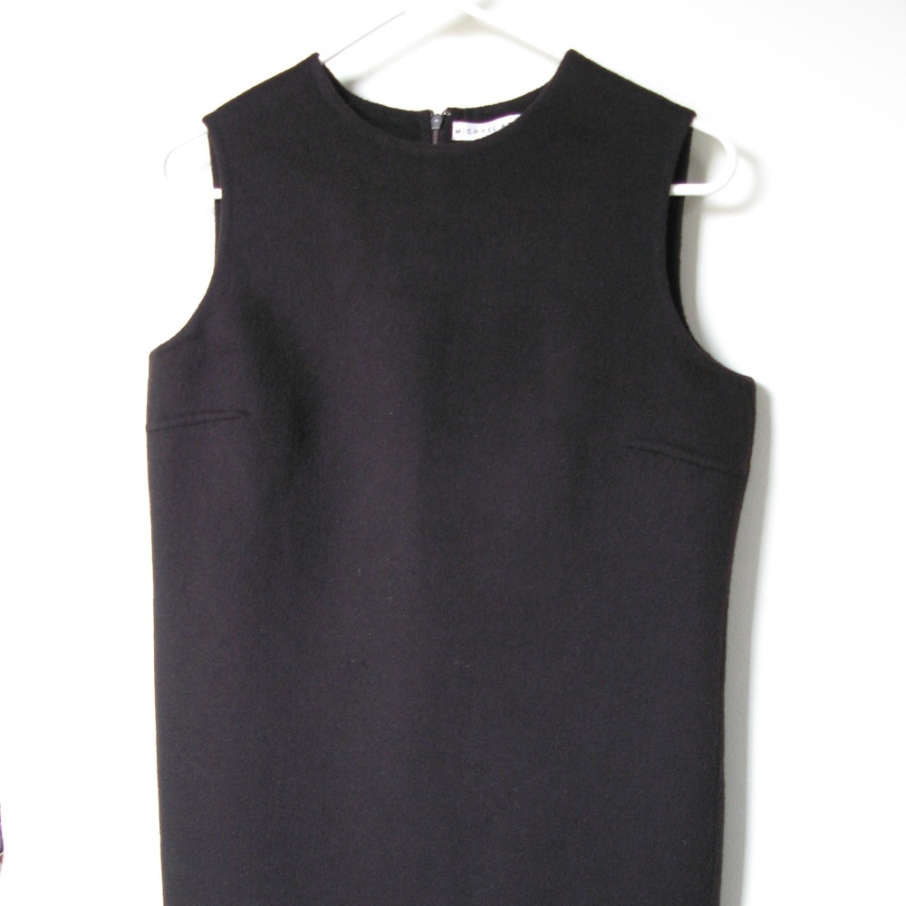 Vtg. Michael Kors Brown Shift Winter Dress Sz 10